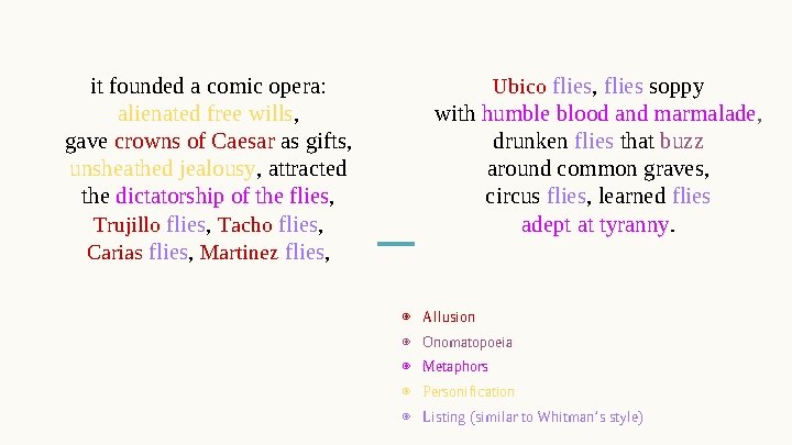 it founded a comic opera: alienated free wills, gave crowns of Caesar as gifts,