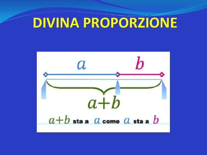 DIVINA PROPORZIONE 