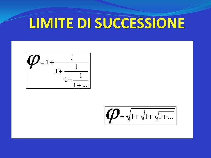 LIMITE DI SUCCESSIONE 