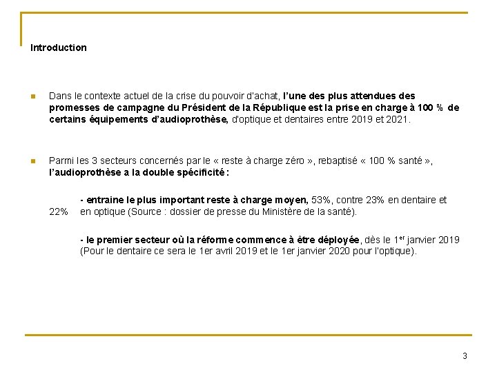 Introduction n Dans le contexte actuel de la crise du pouvoir d’achat, l’une Introduction n Dans le contexte actuel de la crise du pouvoir d’achat, l’une