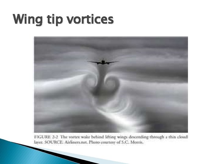 Wing tip vortices Wing tip vortices