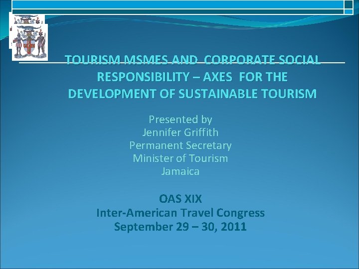 TOURISM MSMES AND CORPORATE SOCIAL RESPONSIBILITY – AXES FOR THE DEVELOPMENT OF SUSTAINABLE TOURISM