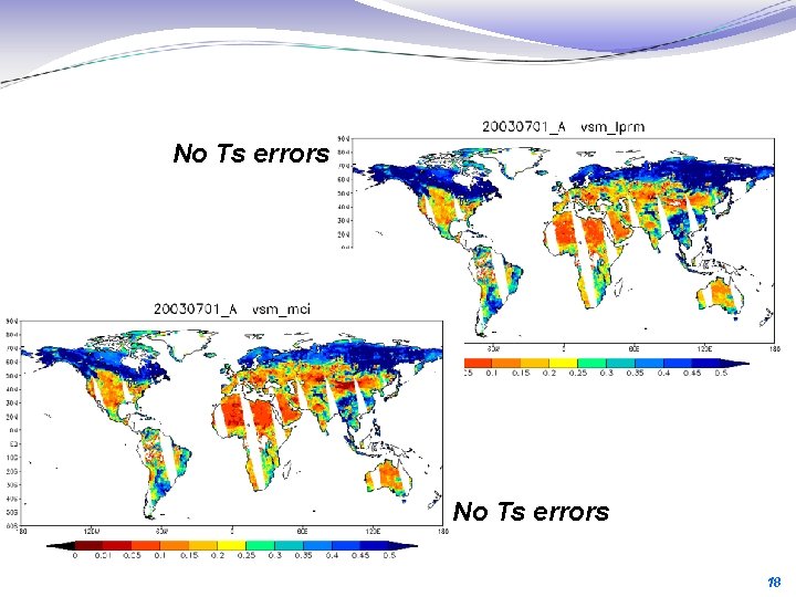 No Ts errors X. Zhan, NOAA-NESDIS-STAR, IGARSS 2011, Vancouver, Canada, 24 -27 July, 2011.