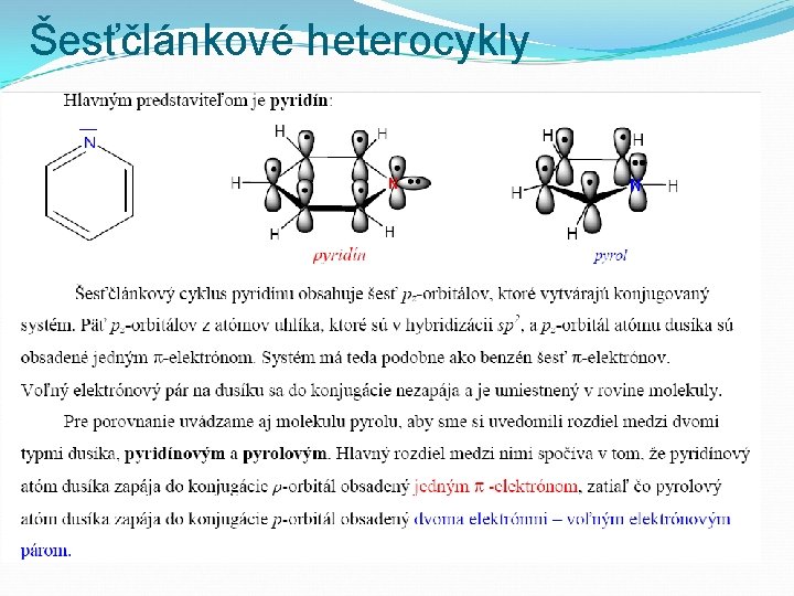 Šesťčlánkové heterocykly 