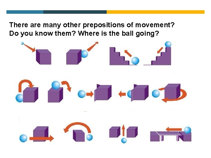 There are many other prepositions of movement? Do you know them? Where is the