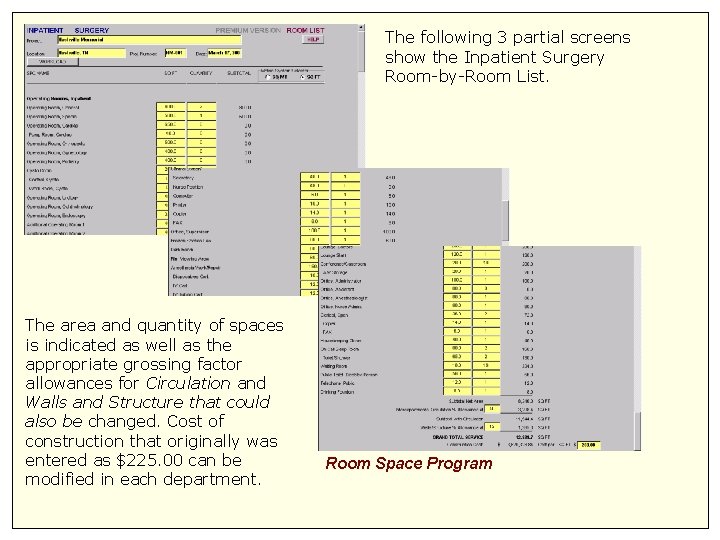 MEDICAL ARCHITECTURE Arc SP Space Program Capabilities Sample