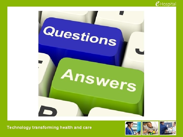 Technology transforming health and care 