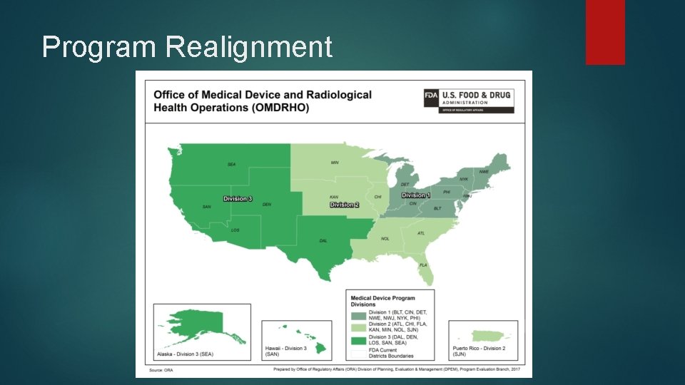 Program Realignment 