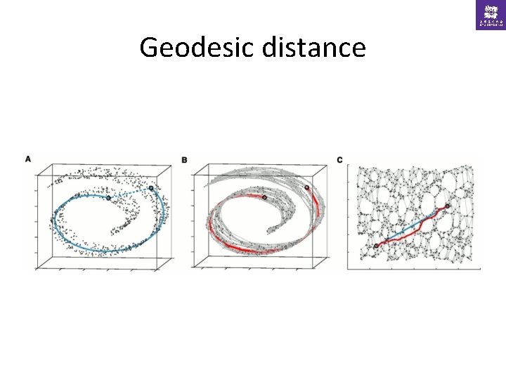 Geodesic distance 