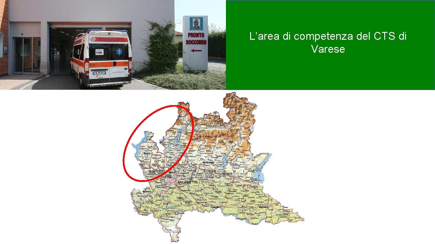 L’area di competenza del CTS di Varese 