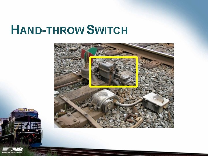 HAND-THROW SWITCH 