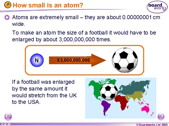 How small is an atom? Atoms are extremely small – they are about 0.