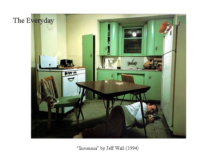 The Everyday "Insomnia” by Jeff Wall (1994) 