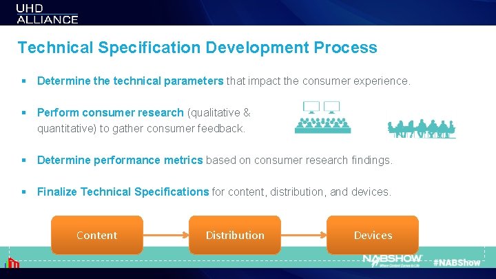 Technical Specification Development Process § Determine the technical parameters that impact the consumer experience.