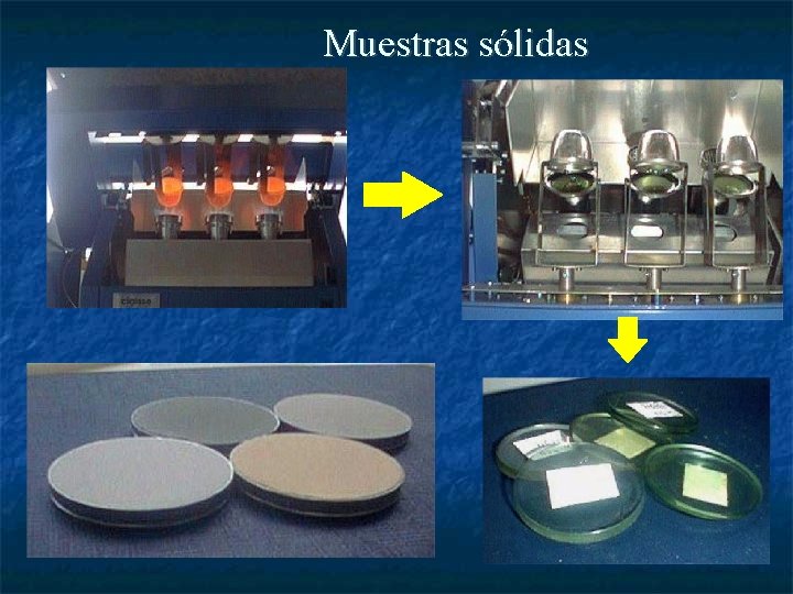 Muestras sólidas 