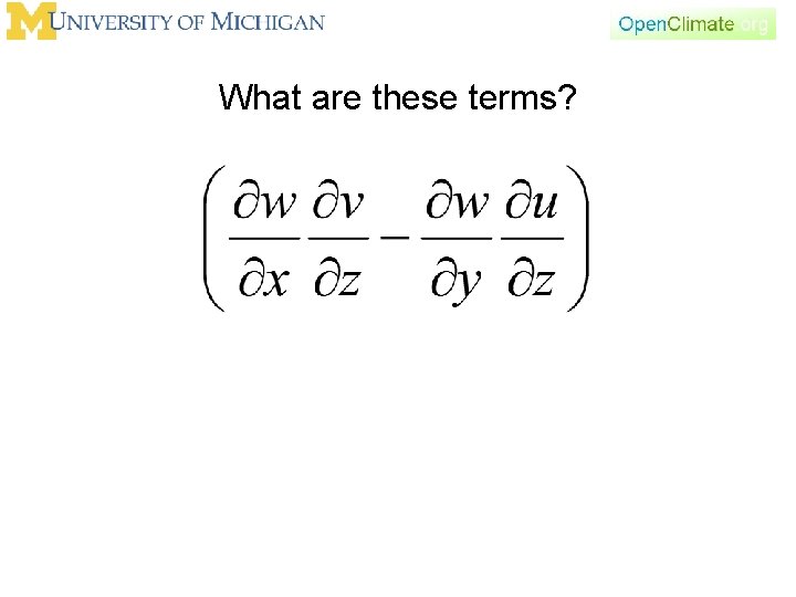 What are these terms? 