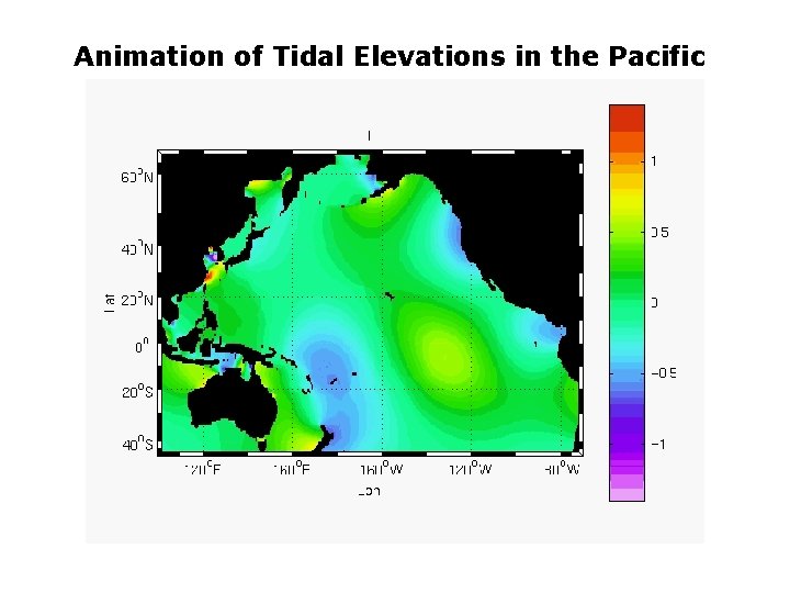 Animation of Tidal Elevations in the Pacific 