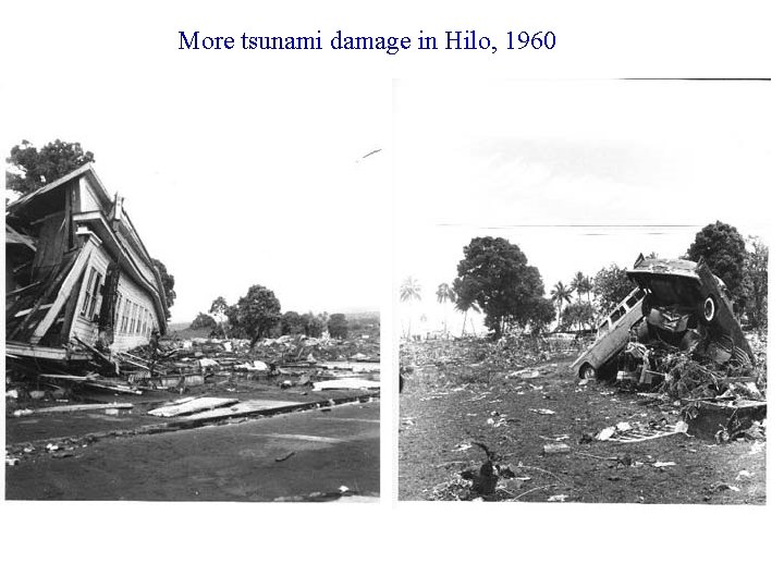 More tsunami damage in Hilo, 1960 