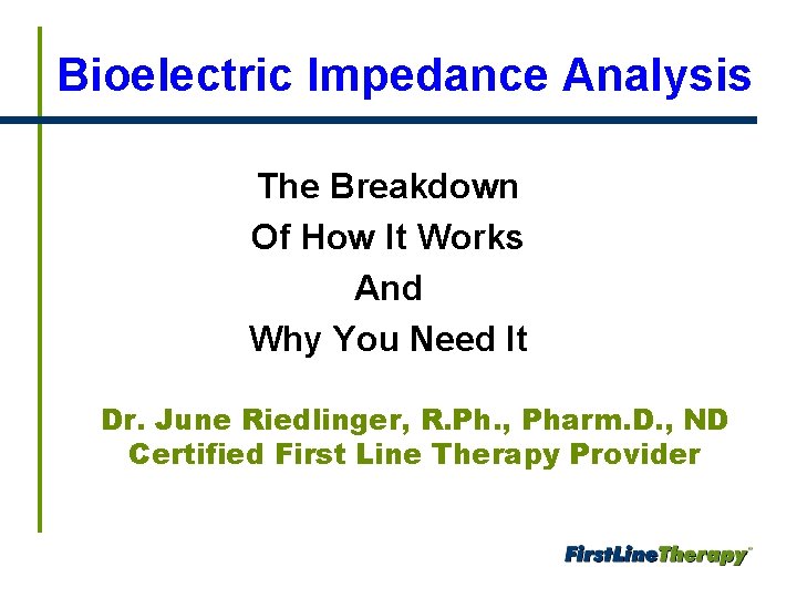 Bioelectric Impedance Analysis The Breakdown Of How It Works And Why You Need It