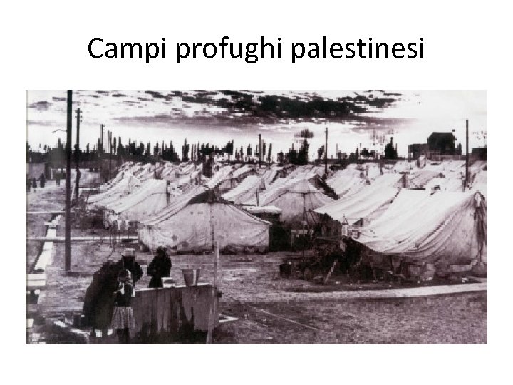 Campi profughi palestinesi 