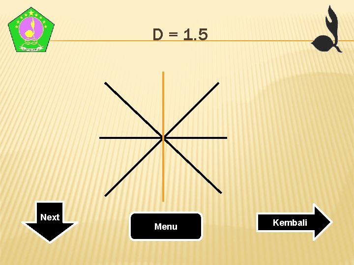 D = 1. 5 Next Menu Kembali D = 1. 5 Next Menu Kembali