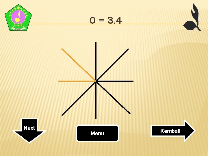 O = 3. 4 Next Menu Kembali O = 3. 4 Next Menu Kembali