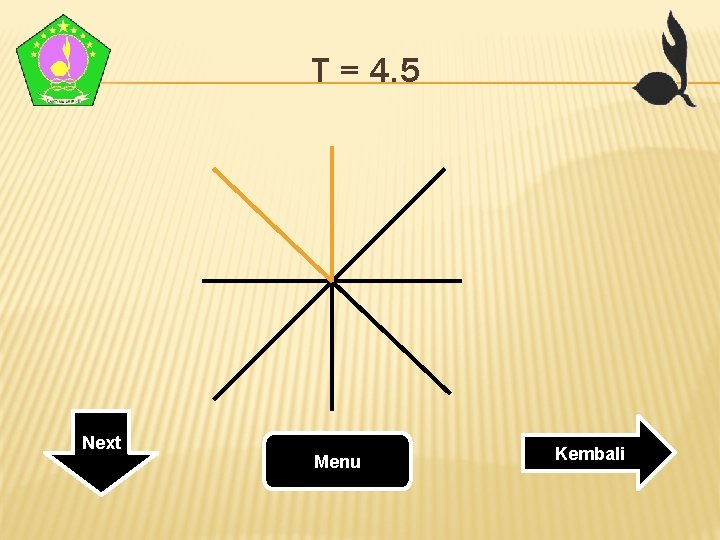 T = 4. 5 Next Menu Kembali T = 4. 5 Next Menu Kembali