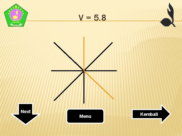 V = 5. 8 Next Menu Kembali V = 5. 8 Next Menu Kembali