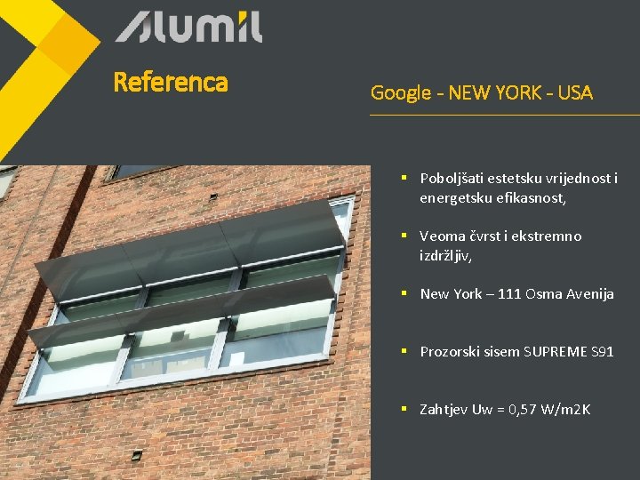 Referenca Google - NEW YORK - USA § Poboljšati estetsku vrijednost i energetsku efikasnost,