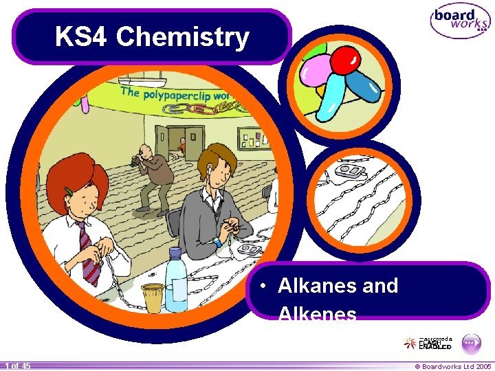 KS 4 Chemistry • Alkanes and Alkenes 1 of 45 © Boardworks Ltd 2005