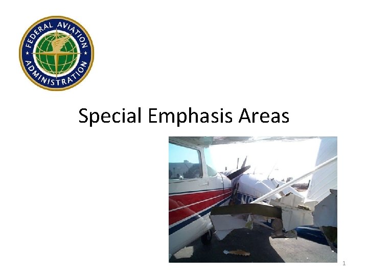 Special Emphasis Areas 1 