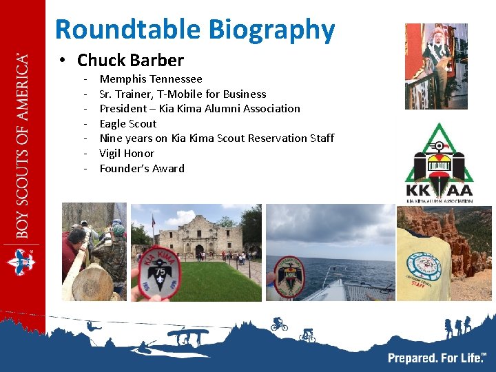 Roundtable Biography • Chuck Barber - Memphis Tennessee Sr. Trainer, T-Mobile for Business President