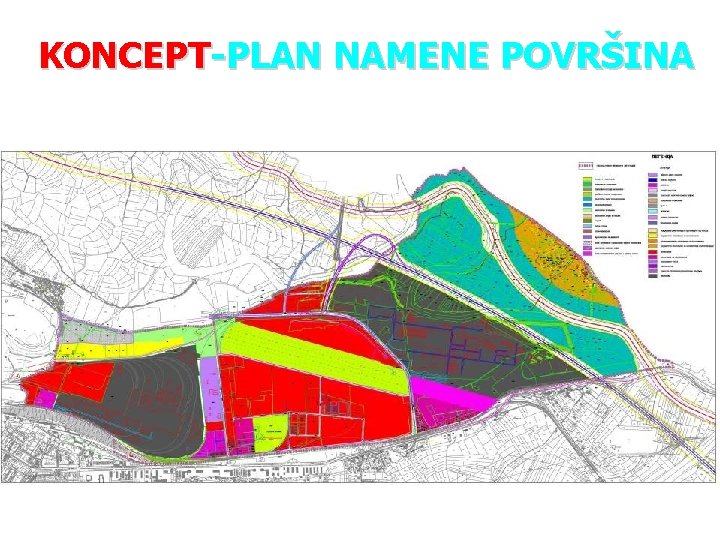 KONCEPT-PLAN NAMENE POVRŠINA 