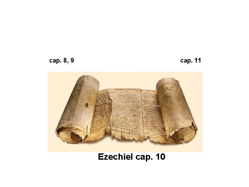 cap. 8, 9 cap. 11 Ezechiel cap. 10 