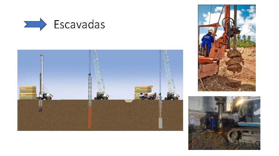 Escavadas 