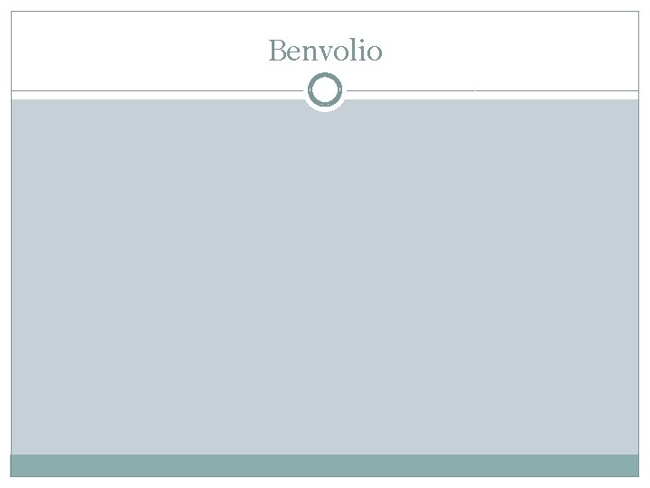 Benvolio 