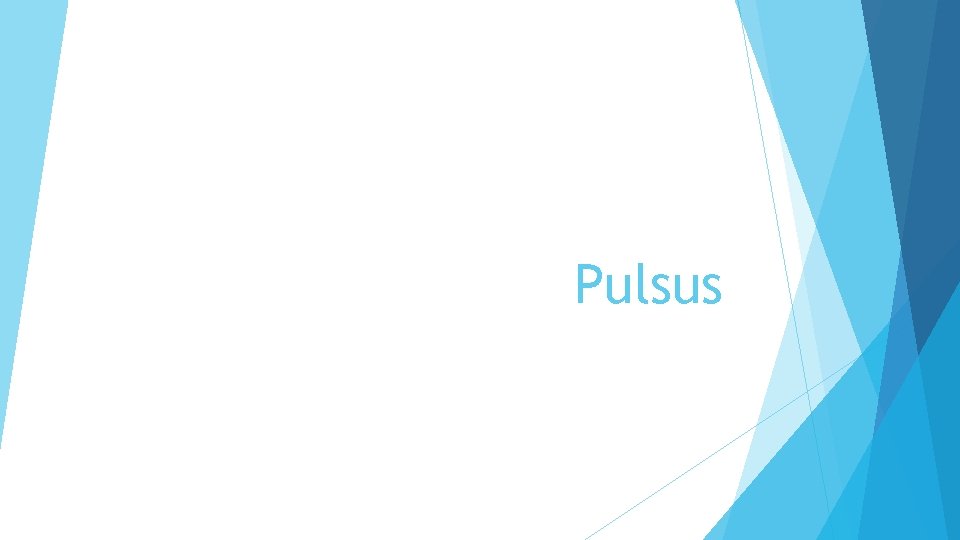 Pulsus 