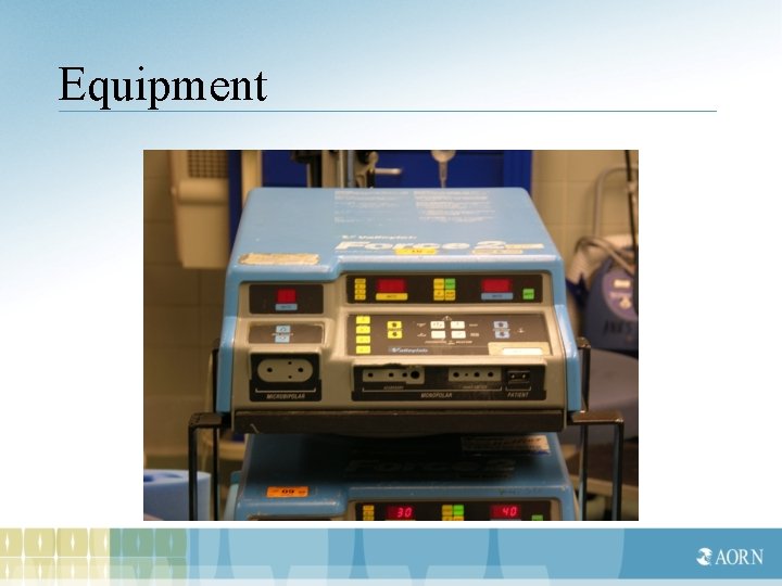 Equipment 