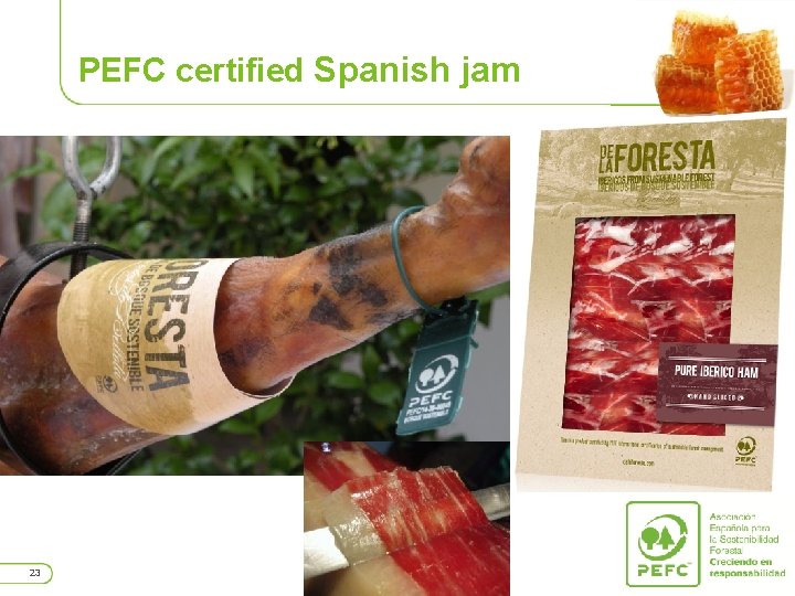 PEFC certified Spanish jam 23 