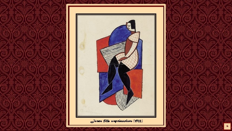 Jeune fille suprématiste (1922) 6 