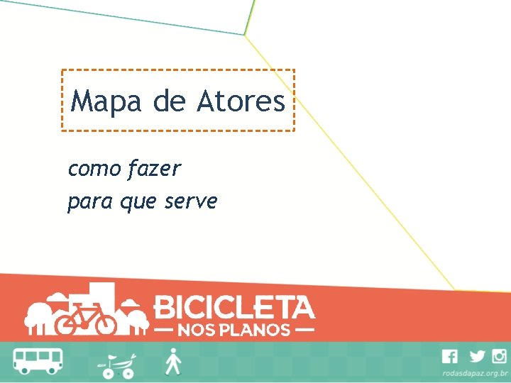 Mapa de Atores como fazer para que serve 