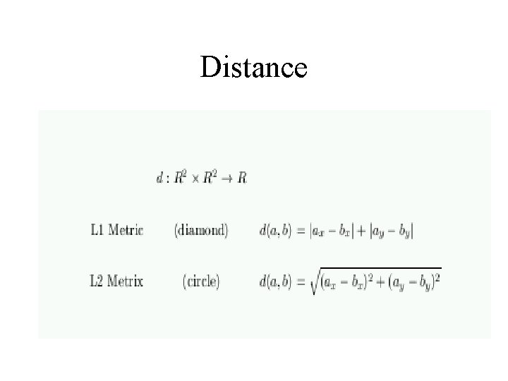 Distance 