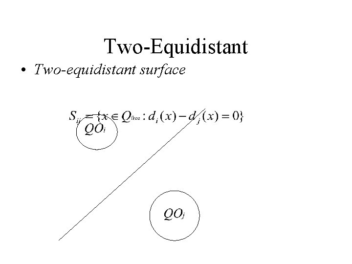 Two-Equidistant • Two-equidistant surface 