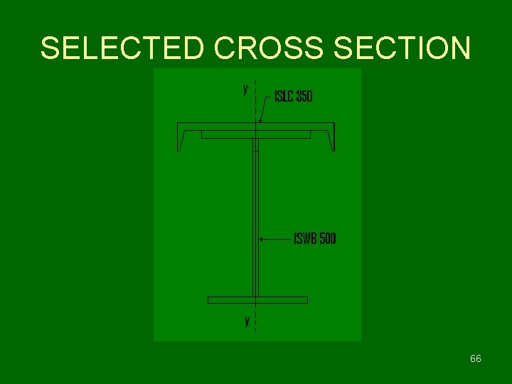 SELECTED CROSS SECTION 66 