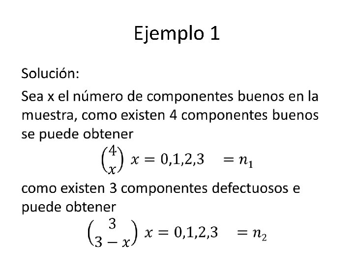 Ejemplo 1 • 