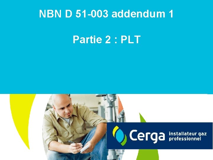NBN D 51 -003 addendum 1 Partie 2 : PLT 