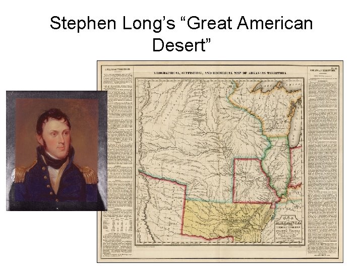 Stephen Long’s “Great American Desert” 