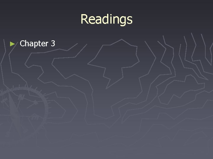 Readings ► Chapter 3 