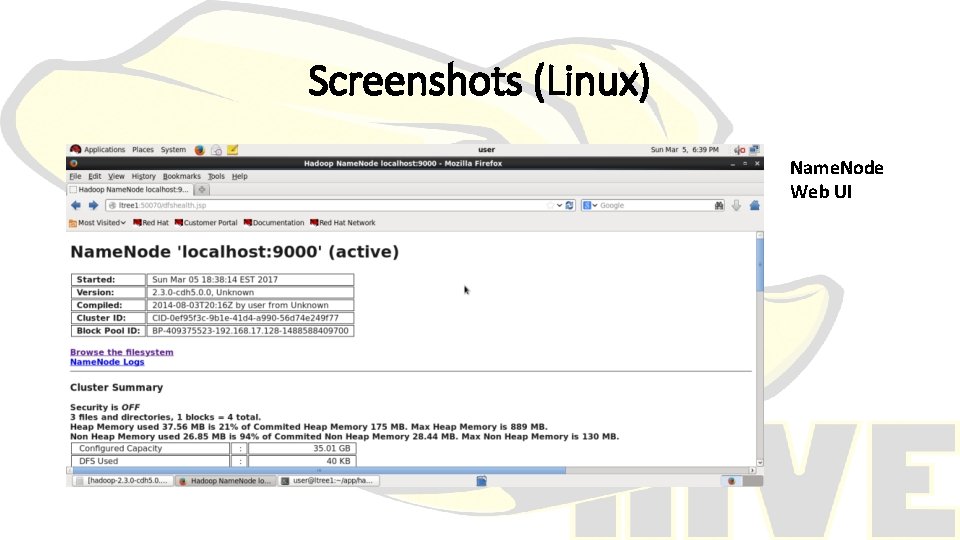 Screenshots (Linux) Name. Node Web UI 