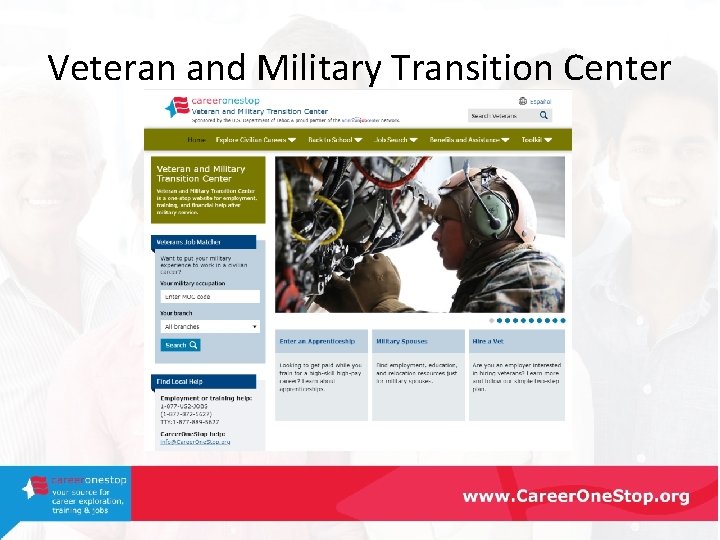 Veteran and Military Transition Center 